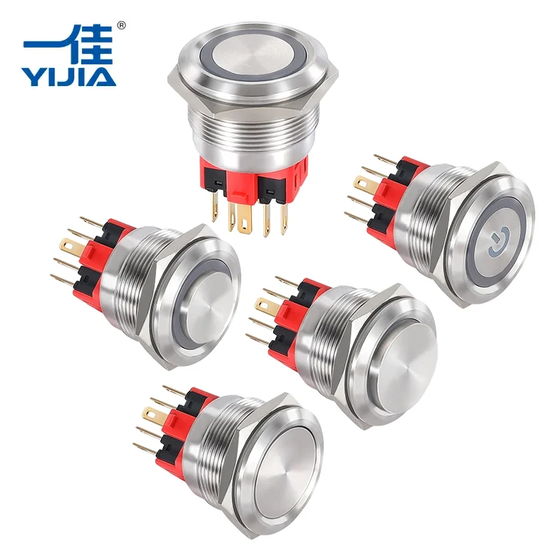 Công tắc nút nhấn 16mm 10 Amp