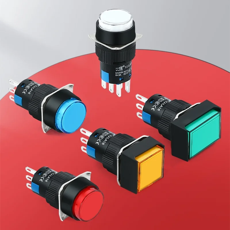 Rectangle Push Button Switch Rectangle Push Button Switch