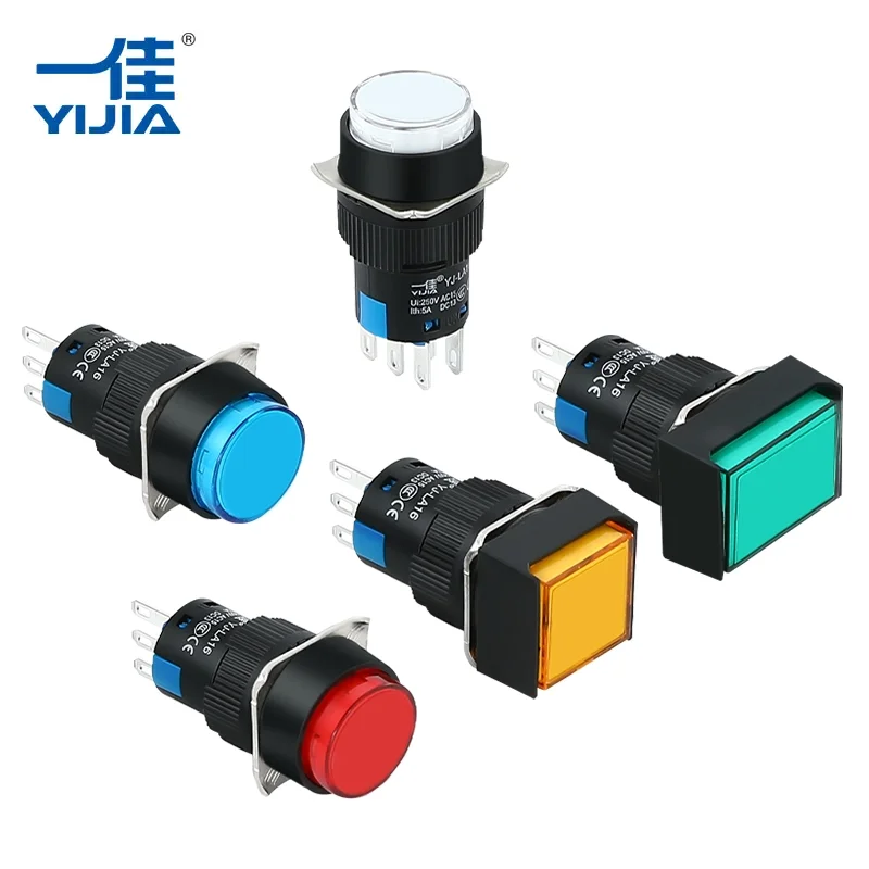 Công tắc nhấn nút hình chữ nhật Công tắc nhấn nút hình chữ nhật